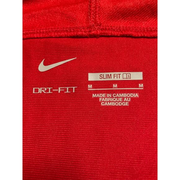 Nike Dri-FIT Strike 23 Hooded Soccer Track Jacket Red Sz M - Picture 5 of 6